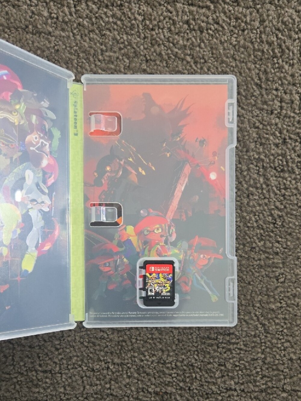 Nintendo Splatoon 3 Game + Box - Picture 3 of 4